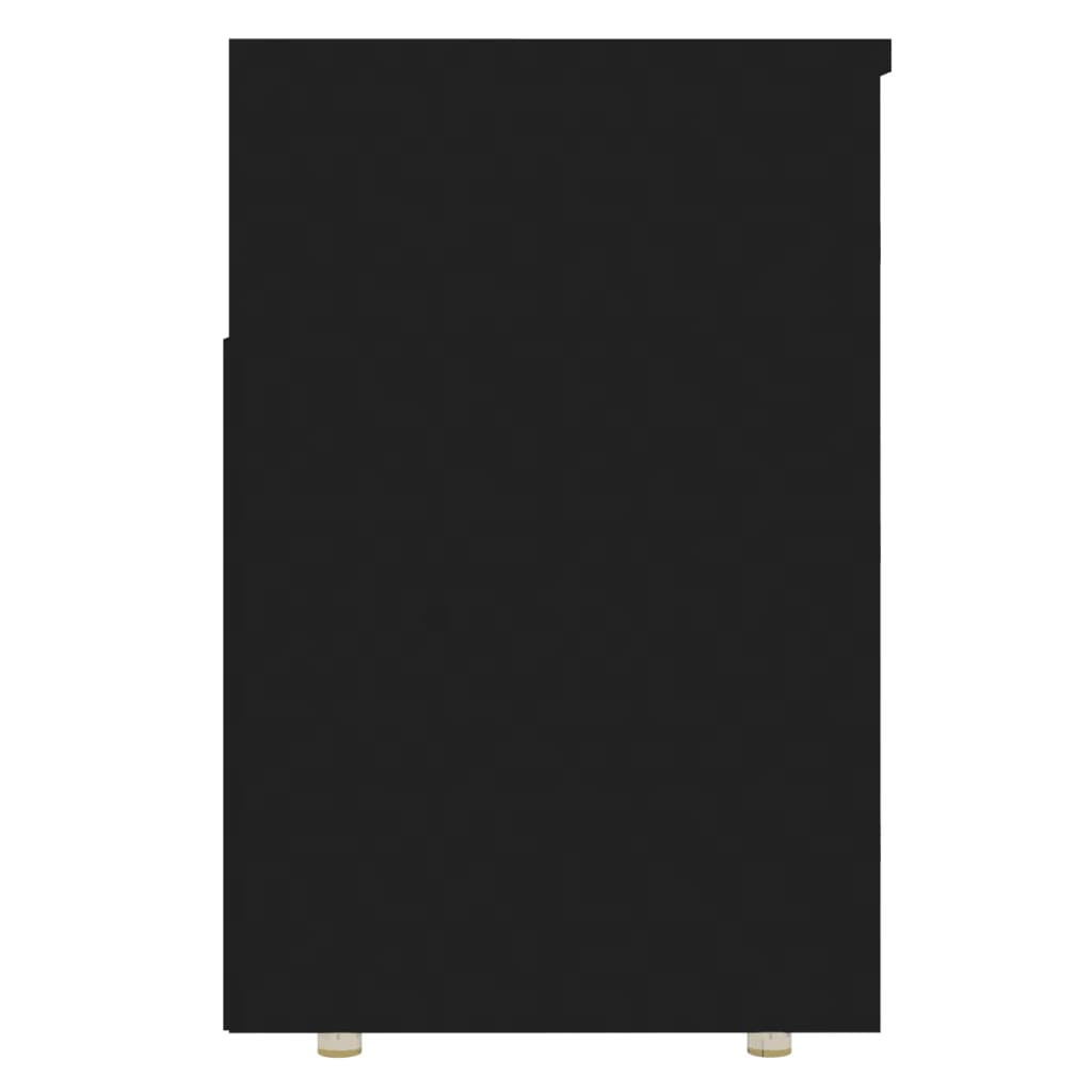 Kenkien säilytyspenkki musta 105x30x45 cm levy - Sisustajankoti.fi