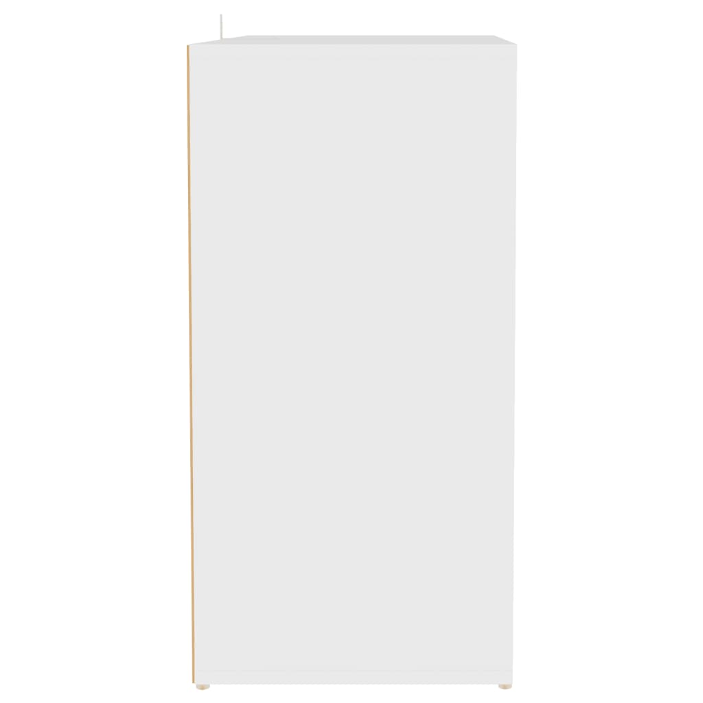 Kenkäkaappi valkoinen 60x35x70 cm lastulevy - Sisustajankoti.fi