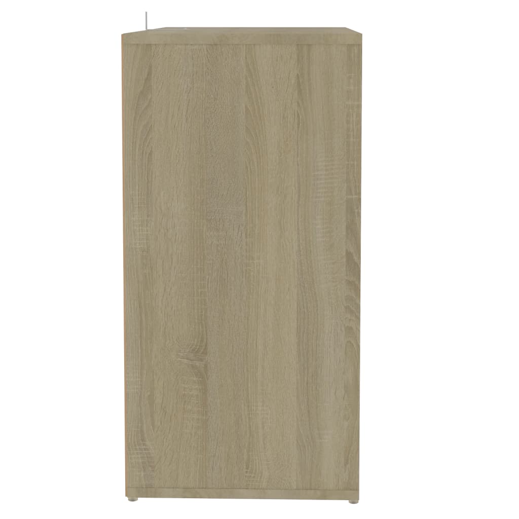 Kenkäkaappi Sonoma-tammi 60x35x70 cm lastulevy - Sisustajankoti.fi