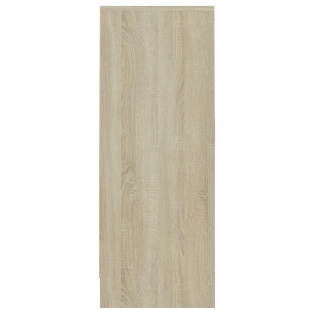 Kenkäkaappi Sonoma-tammi 60x35x92 cm lastulevy - Sisustajankoti.fi