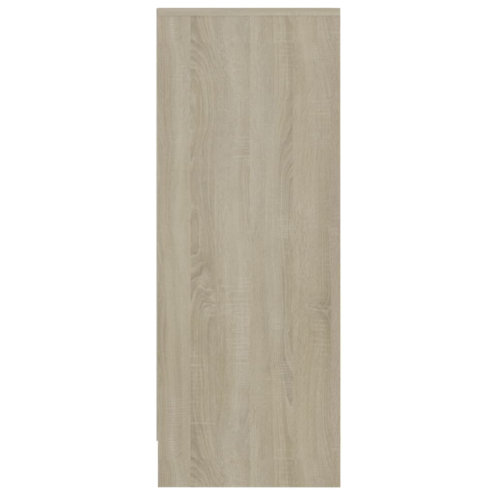Kenkäkaappi Sonoma-tammi 60x35x92 cm lastulevy - Sisustajankoti.fi