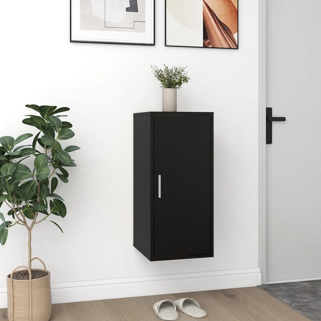 Kenkäkaapit 2 kpl musta 32x35x70 cm lastulevy - Sisustajankoti.fi