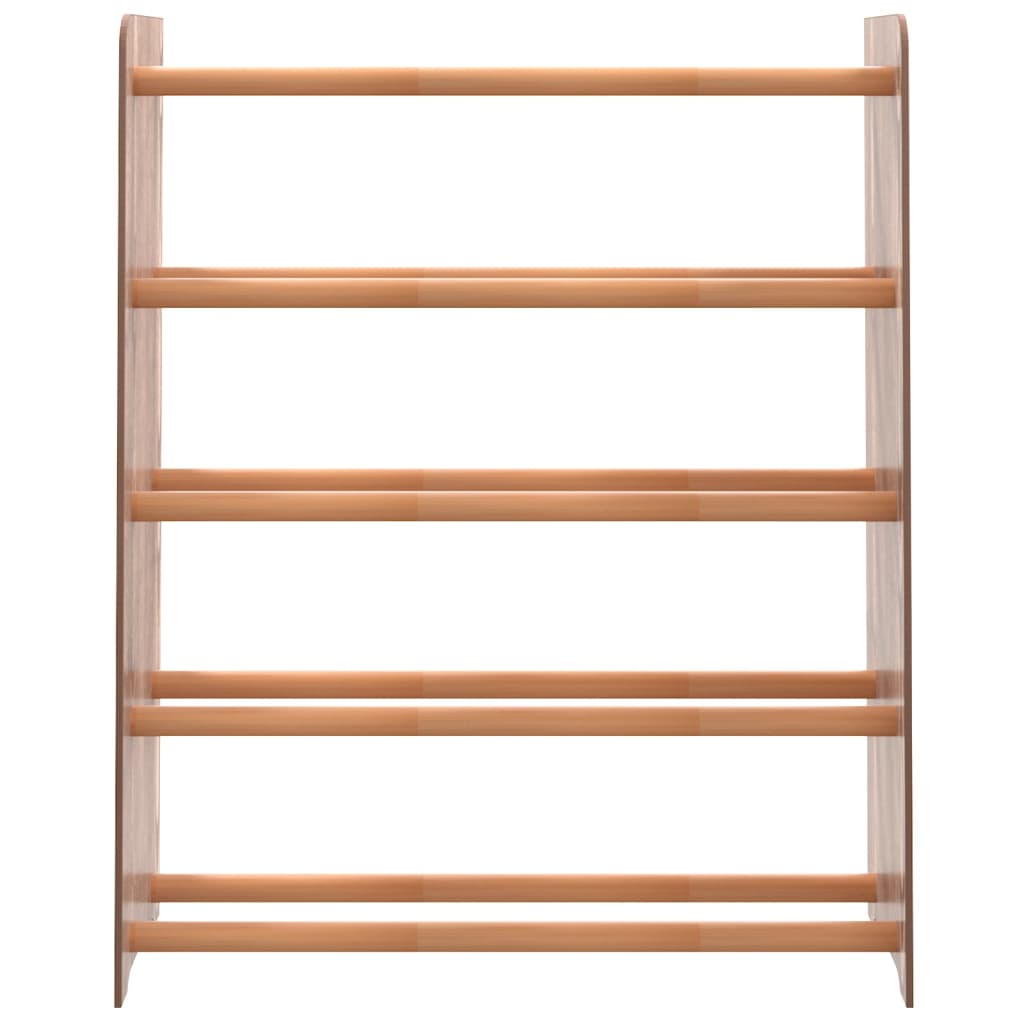 Kenkäteline ruskea 65x24x81 cm tekninen puu - Sisustajankoti.fi