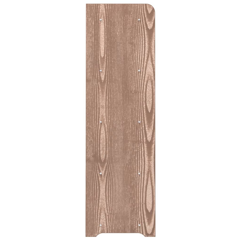 Kenkäteline ruskea 90x24x81 cm tekninen puu - Sisustajankoti.fi