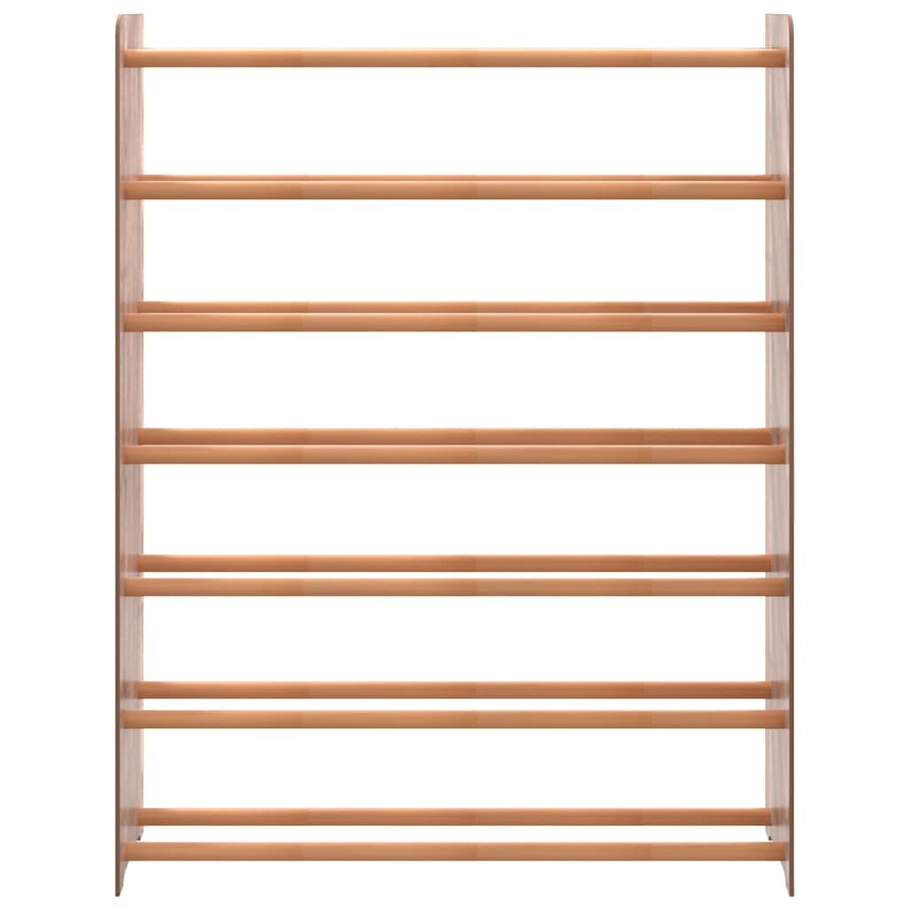 Kenkäteline ruskea 90x24x117 cm tekninen puu - Sisustajankoti.fi