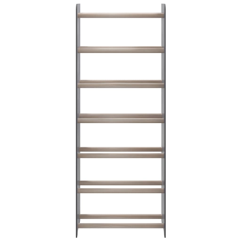 Kenkäteline harmaa 45x24x117 cm tekninen puu - Sisustajankoti.fi