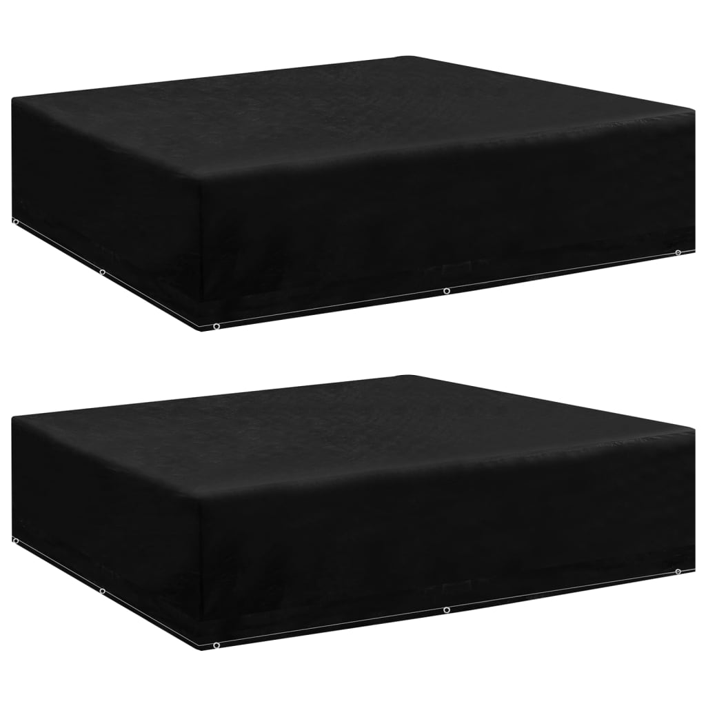 Puutarhakalusteiden suojat 2 kpl 8 purjerengasta 200x200x70 cm - Sisustajankoti.fi