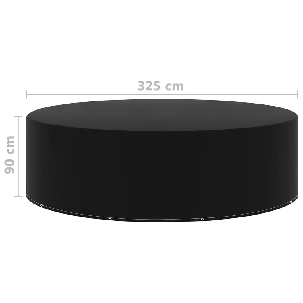 Puutarhakalusteiden suojat 2 kpl 10 purjerengasta 325x90 cm - Sisustajankoti.fi