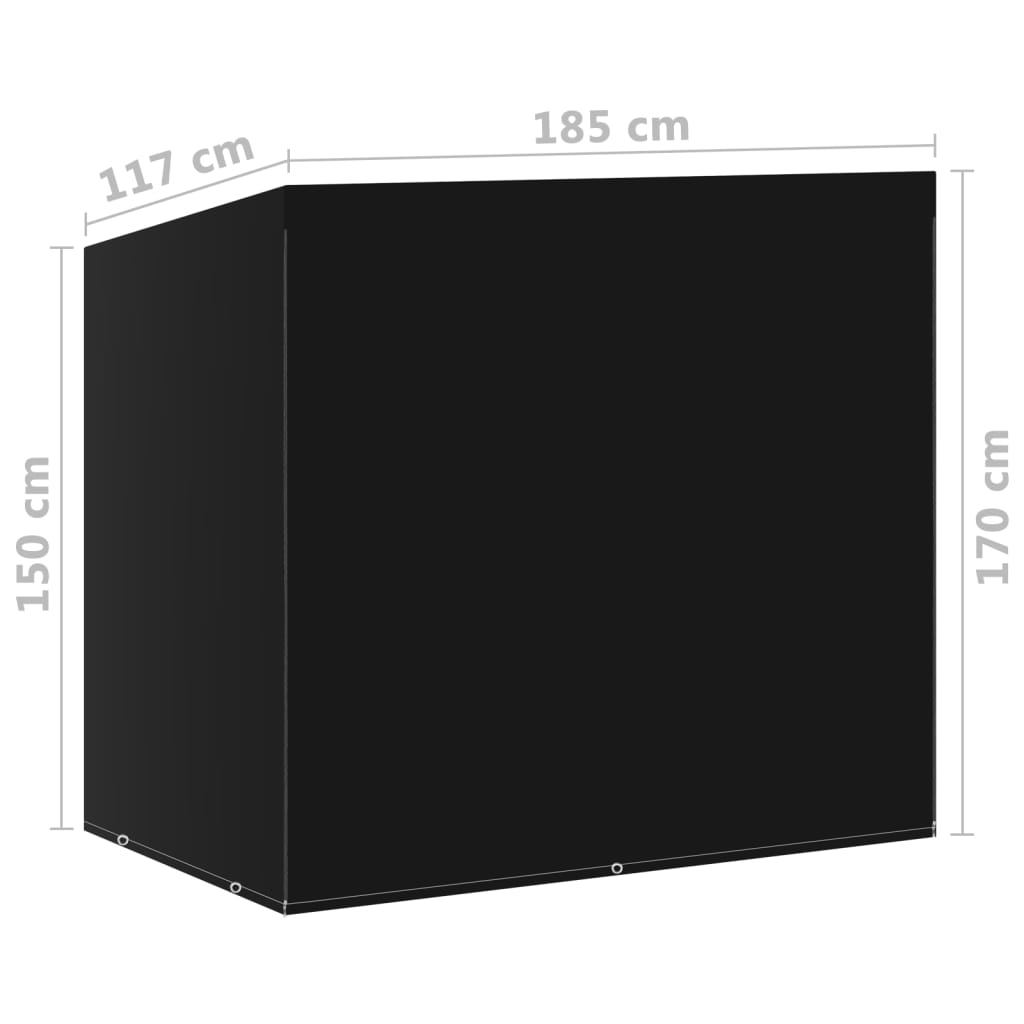 Keinun penkinsuojat 2 kpl 6 purjerengasta 185x117x170 cm - Sisustajankoti.fi