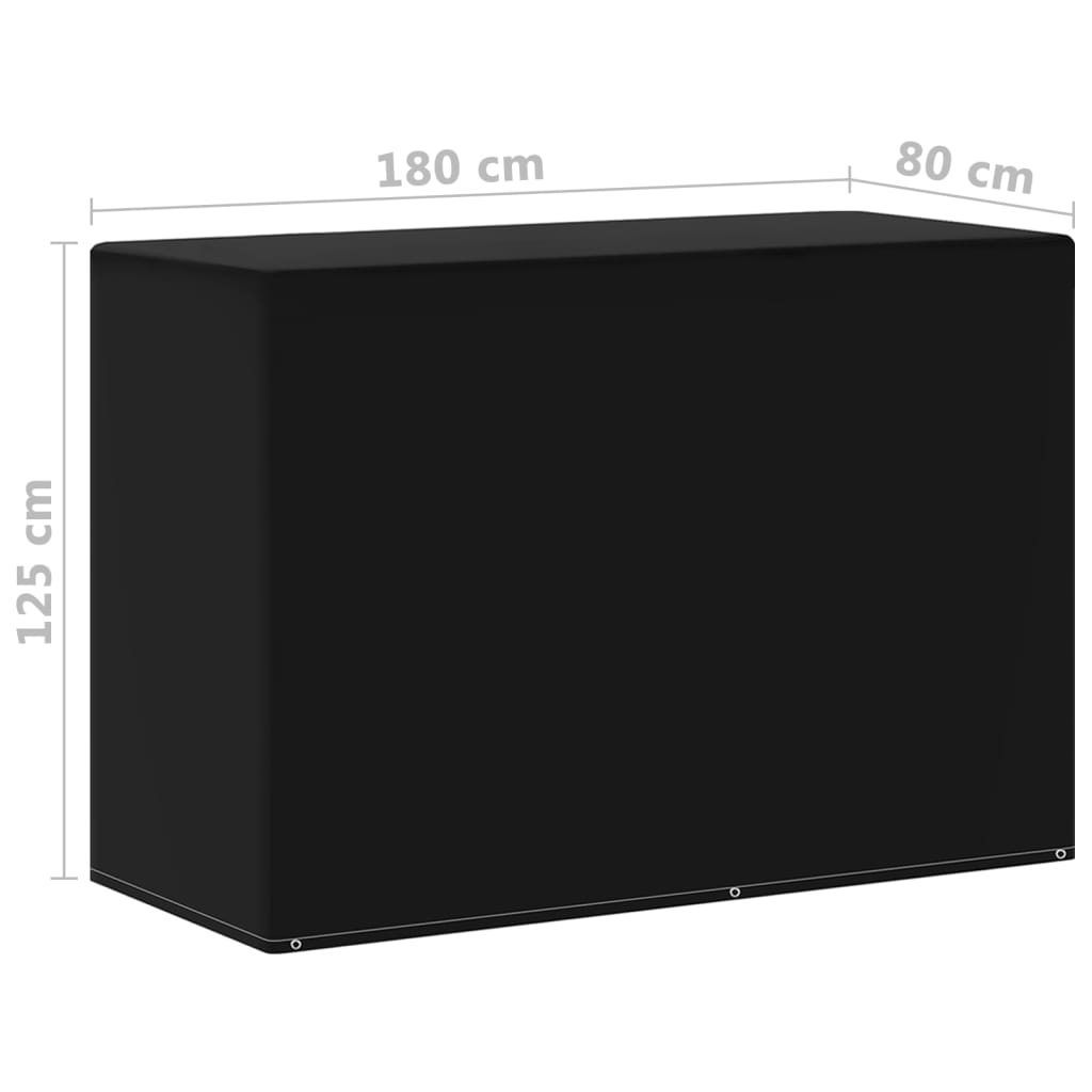 Puutarhakalustesuojat 2kpl 6 silmukkaa grilleille 180x80x125 cm - Sisustajankoti.fi