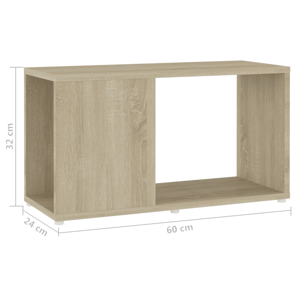 TV-taso Sonoma-tammi 60x24x32 cm - Sisustajankoti.fi