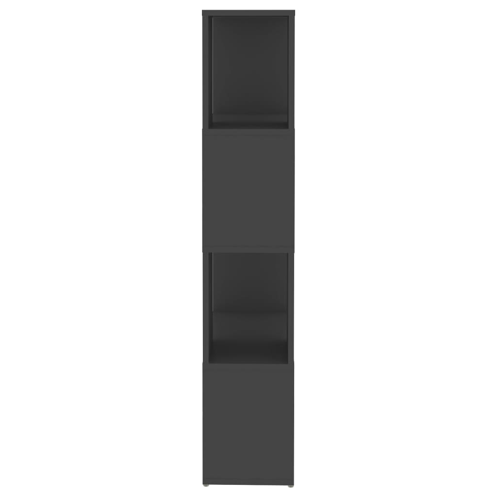 Kirjahylly/tilanjakaja harmaa 60x24x124,5 cm lastulevy - Sisustajankoti.fi