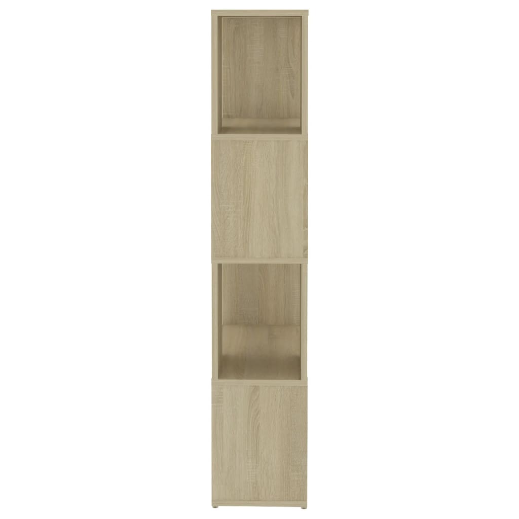 Kirjahylly/tilanjakaja Sonoma-tammi 60x24x124,5 cm lastulevy - Sisustajankoti.fi