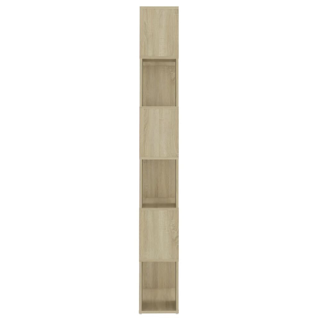 Kirjahylly/tilanjakaja Sonoma-tammi 60x24x186 cm lastulevy - Sisustajankoti.fi