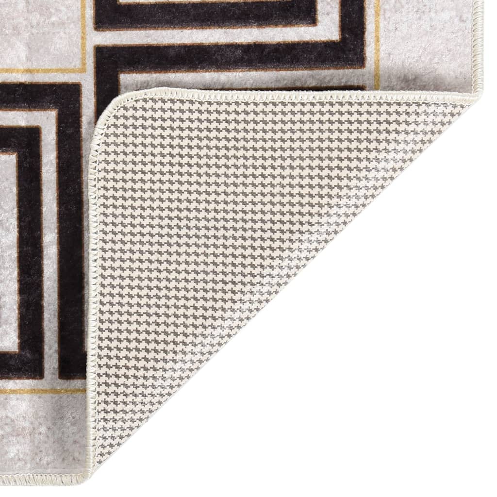 Matto pestävä 120x180 cm vaalea beige liukumaton - Sisustajankoti.fi