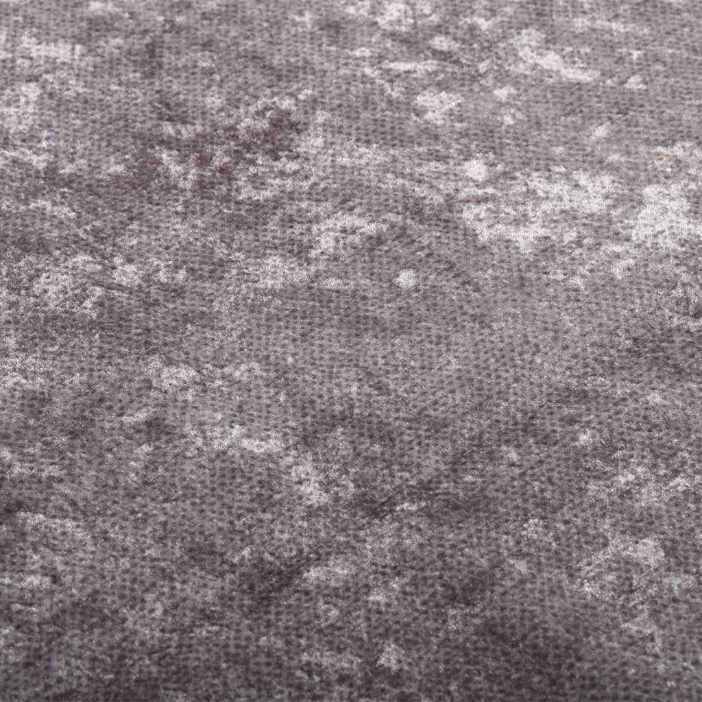 Matto pestävä 190x300 cm harmaa liukumaton - Sisustajankoti.fi