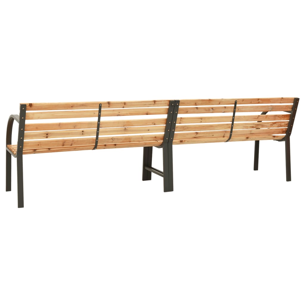 Puutarhan kaksoispenkki 241 cm kiinankuusi - Sisustajankoti.fi