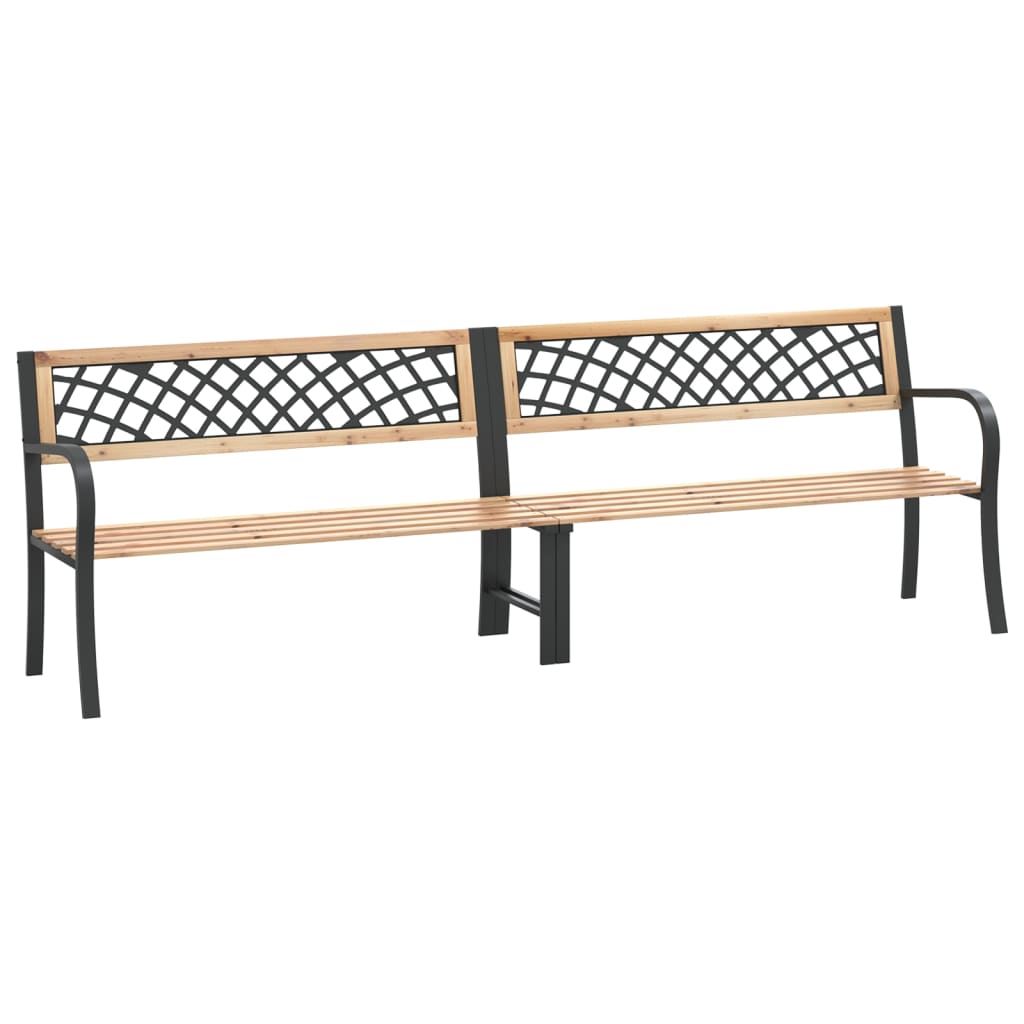 Puutarhan kaksoispenkki 238 cm kiinankuusi - Sisustajankoti.fi