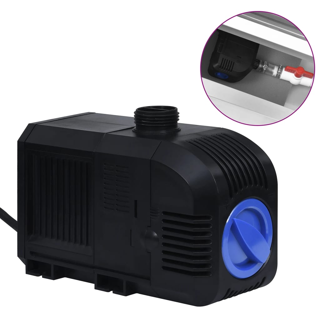 Puutarhan suihkulähde hopea 39x22x108,5 cm ruostumaton teräs - Sisustajankoti.fi