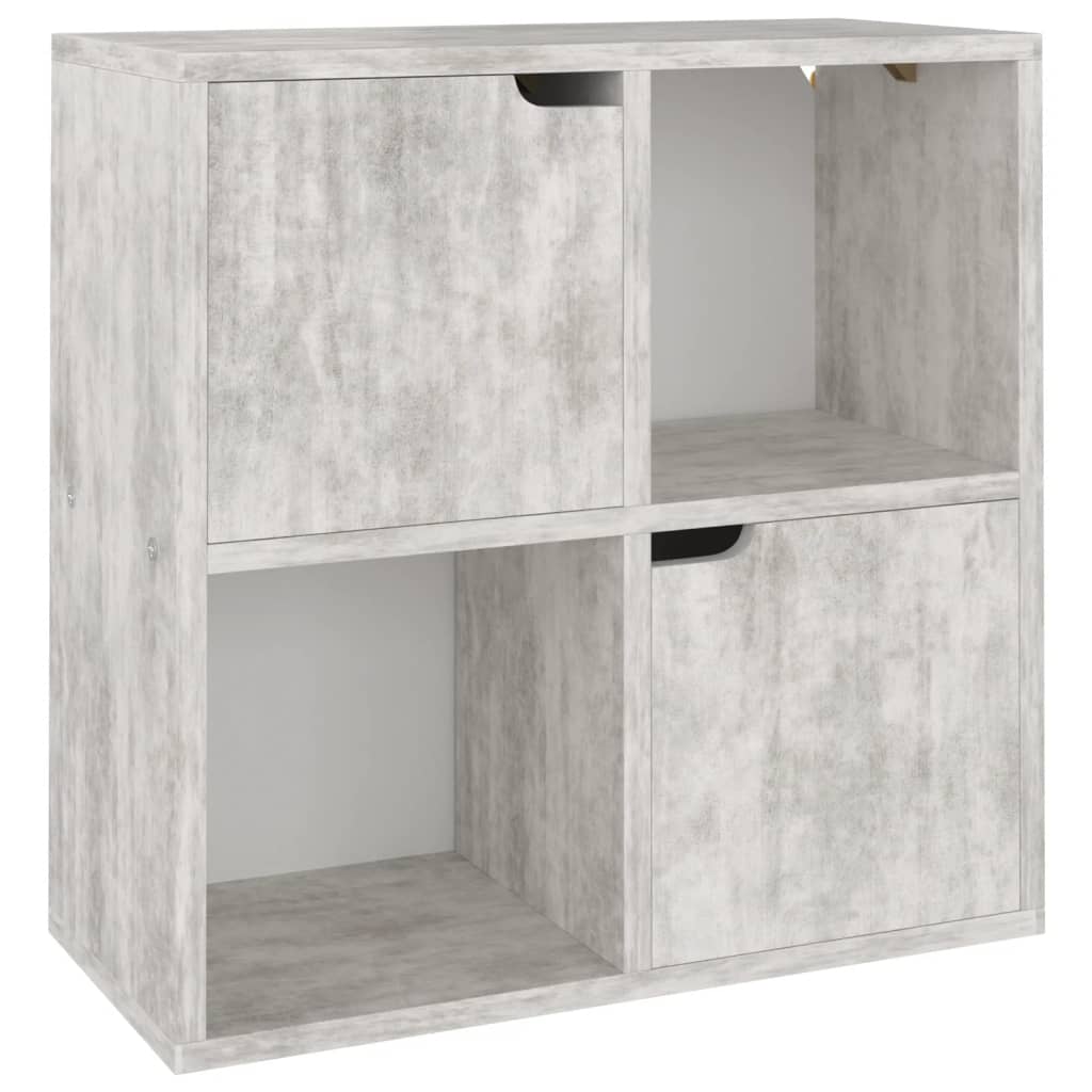 Kirjahylly betoni 60x27,5x59,5 cm lastulevy - Sisustajankoti.fi