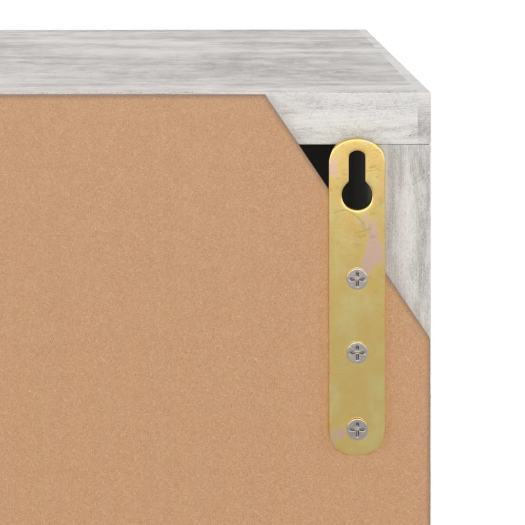 Kirjahylly betoni 60x27,5x59,5 cm lastulevy - Sisustajankoti.fi