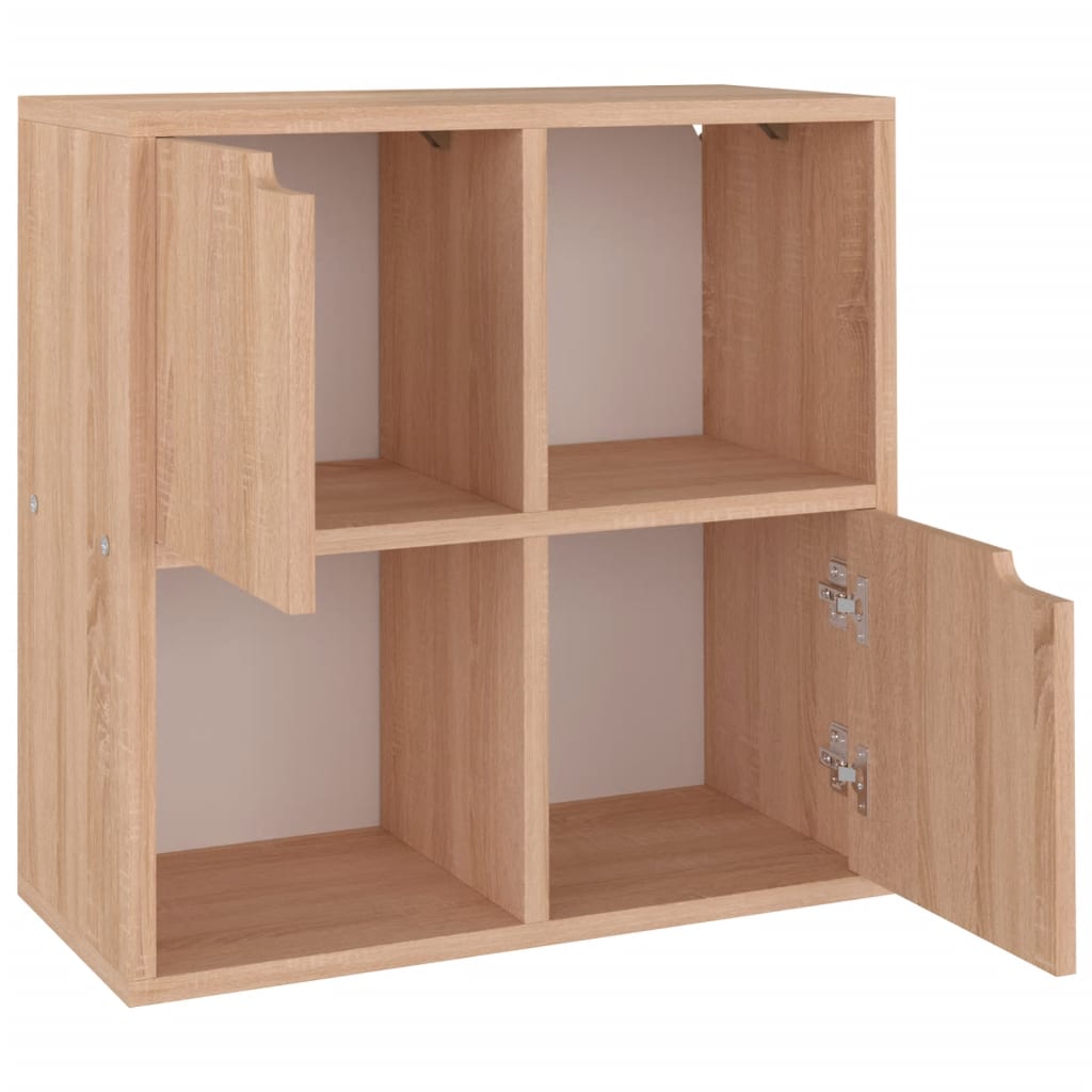 Kirjahylly Sonoma-tammi 60x27,5x59,5 cm lastulevy - Sisustajankoti.fi