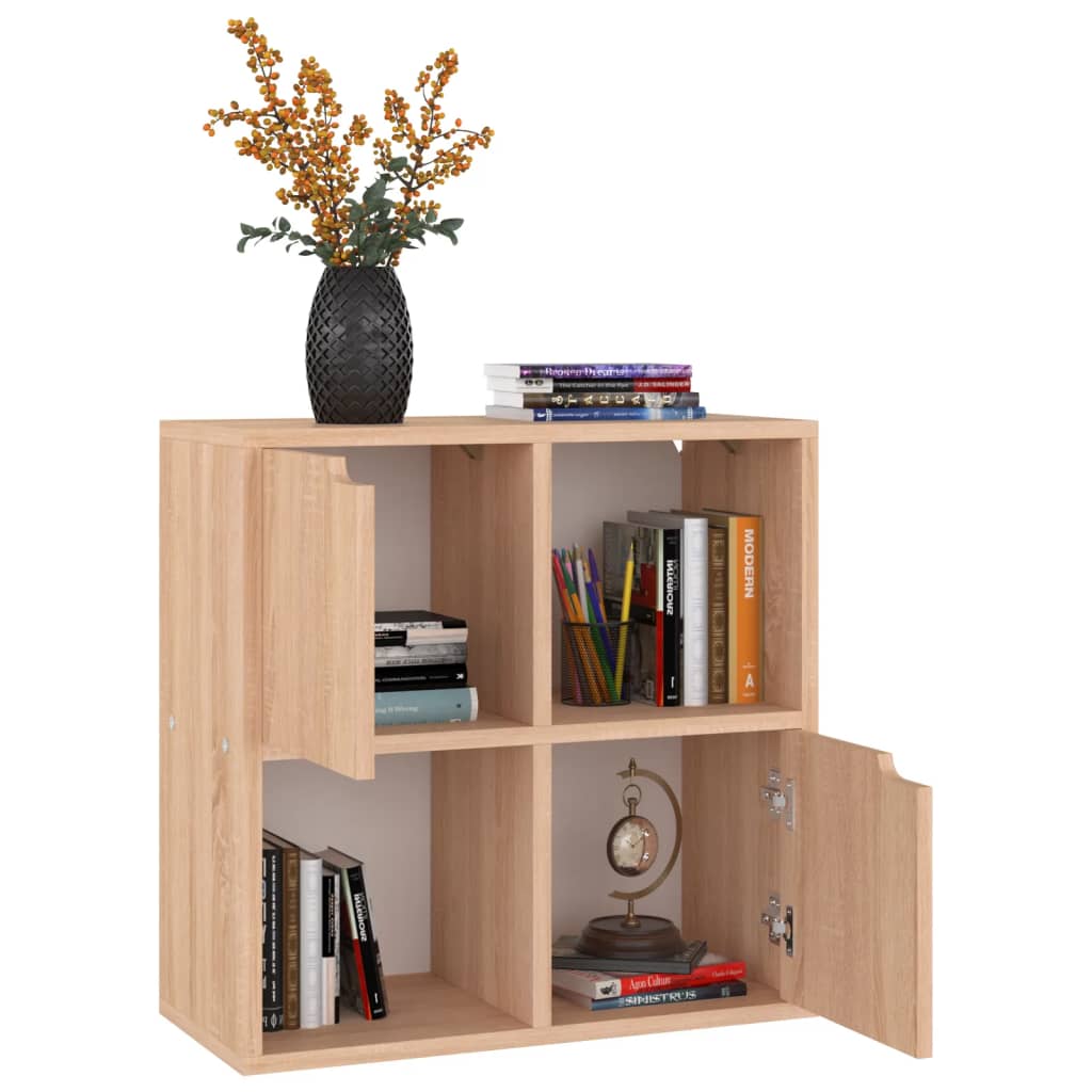 Kirjahylly Sonoma-tammi 60x27,5x59,5 cm lastulevy - Sisustajankoti.fi
