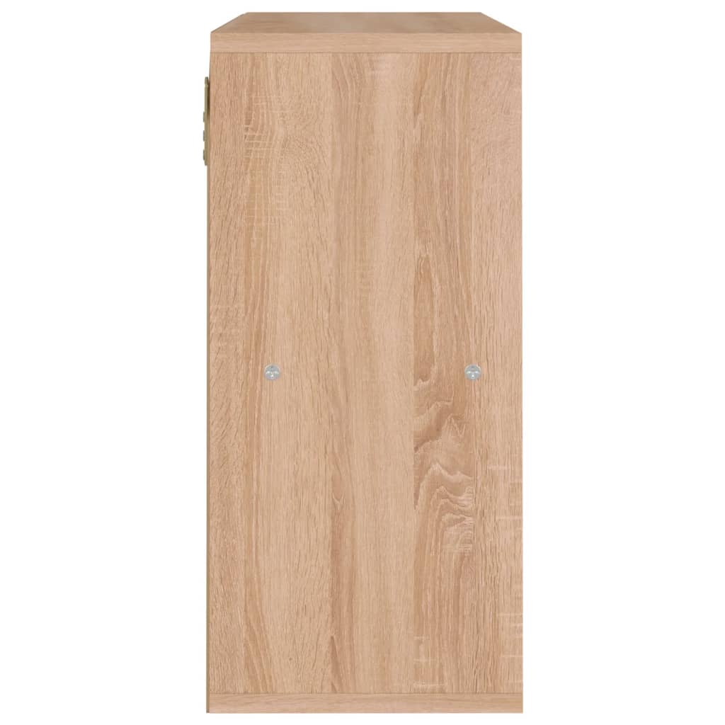 Kirjahylly Sonoma-tammi 60x27,5x59,5 cm lastulevy - Sisustajankoti.fi