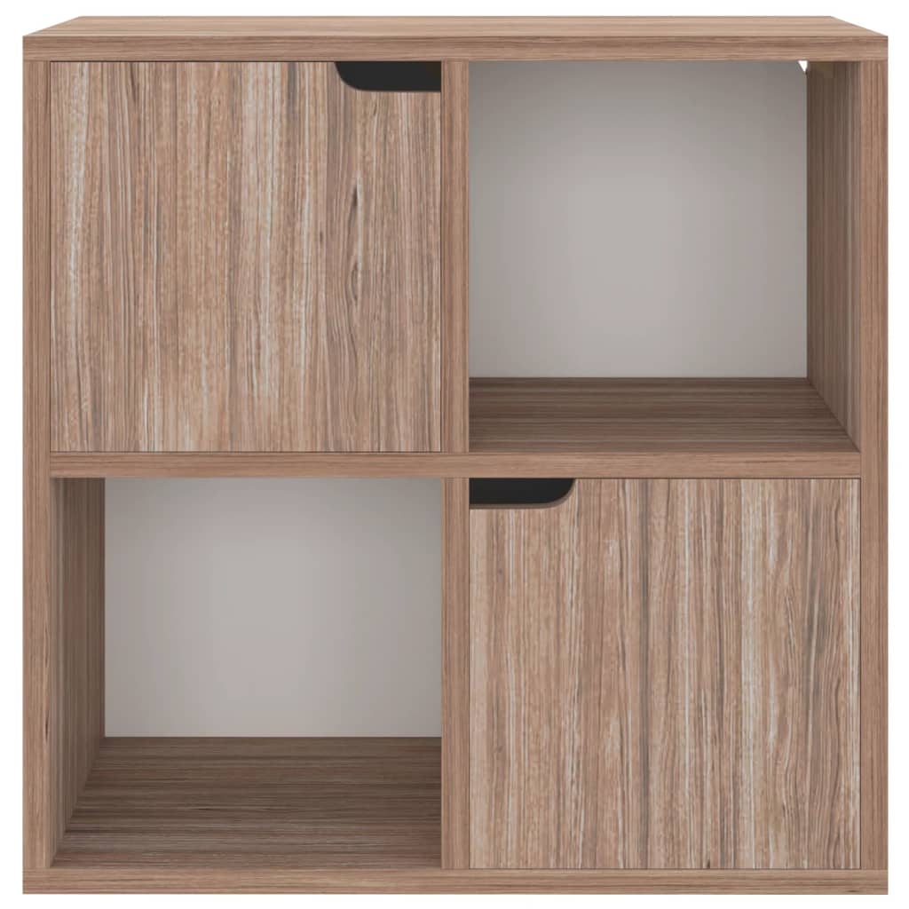 Kirjahylly harmaa Sonoma-tammi 60x27,5x59,5 cm lastulevy - Sisustajankoti.fi