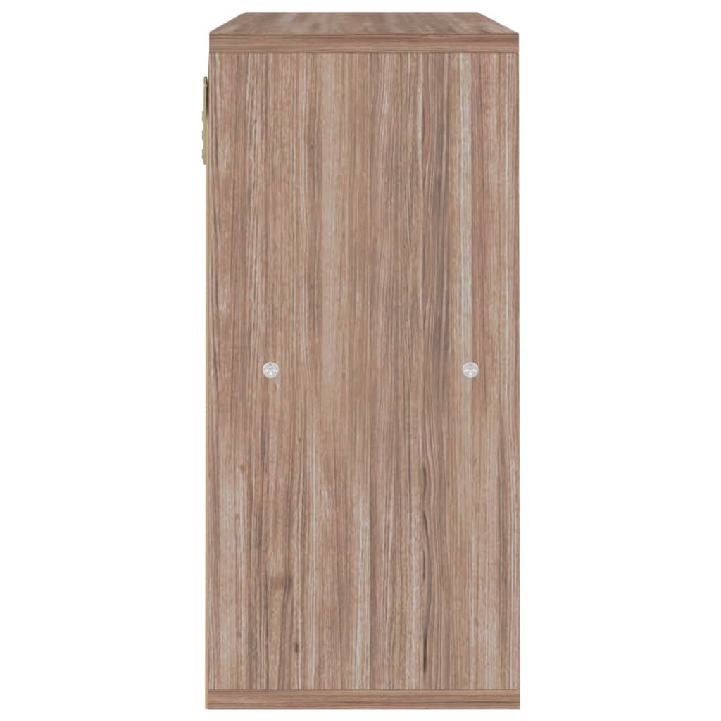 Kirjahylly harmaa Sonoma-tammi 60x27,5x59,5 cm lastulevy - Sisustajankoti.fi