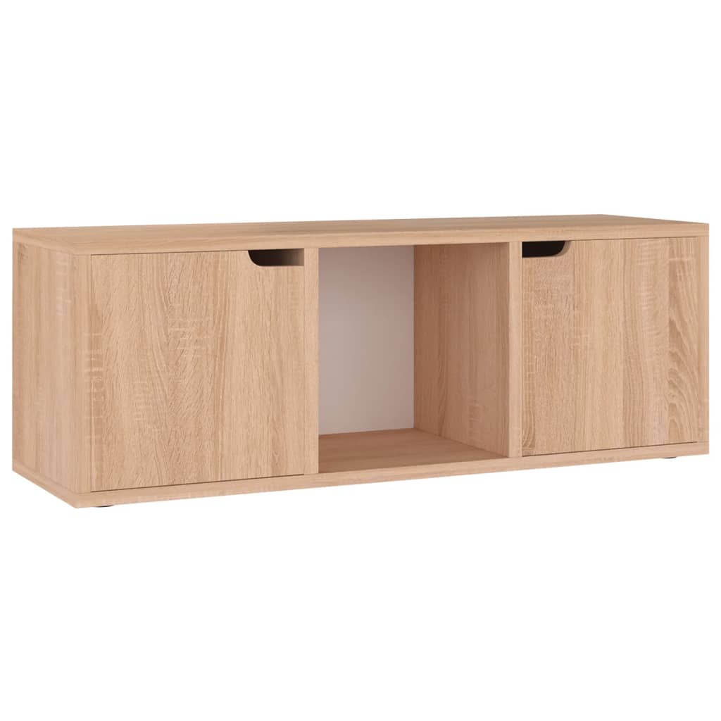 TV-taso Sonoma-tammi 88,5x27,5x30,5 cm lastulevy - Sisustajankoti.fi