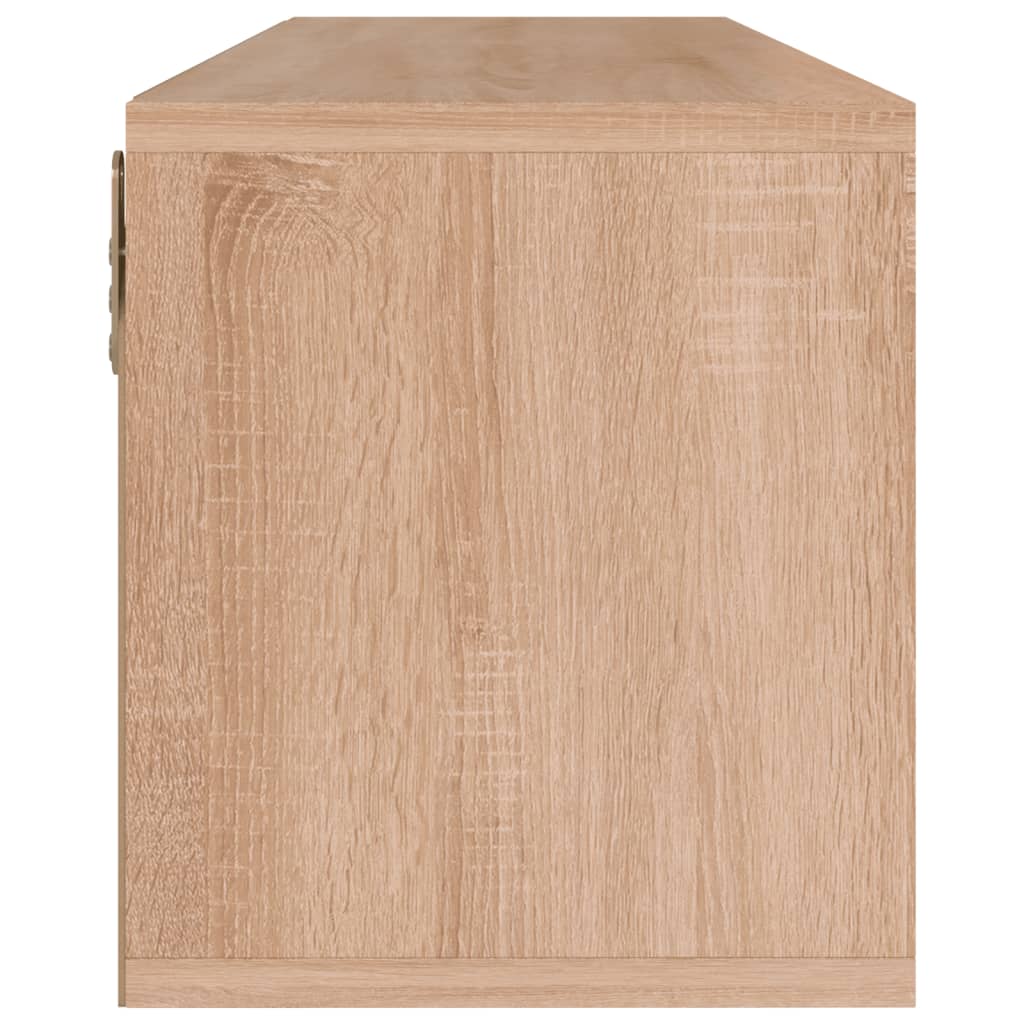 TV-taso Sonoma-tammi 88,5x27,5x30,5 cm lastulevy - Sisustajankoti.fi