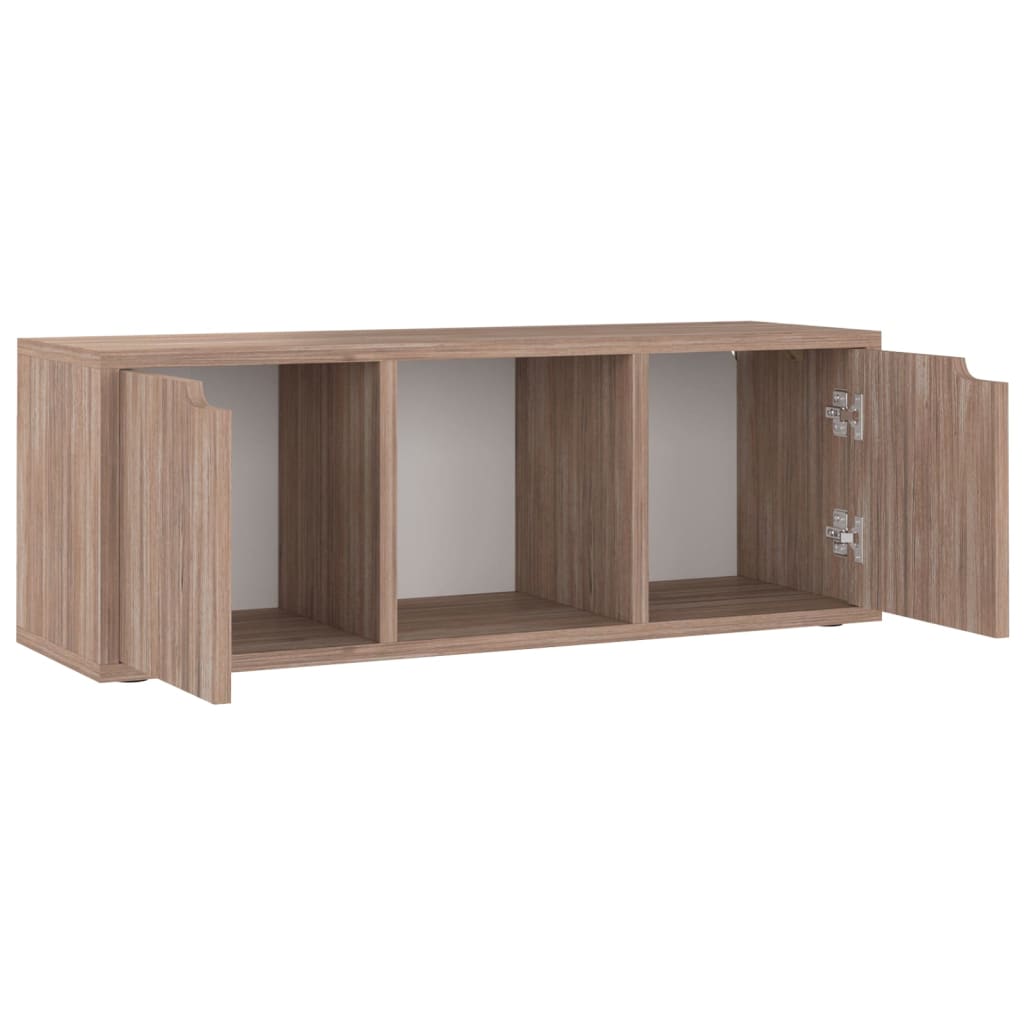 TV-taso harmaa Sonoma-tammi 88,5x27,5x30,5 cm lastulevy - Sisustajankoti.fi