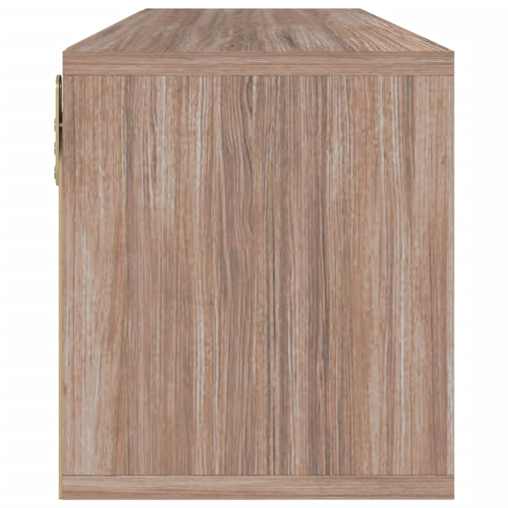TV-taso harmaa Sonoma-tammi 88,5x27,5x30,5 cm lastulevy - Sisustajankoti.fi