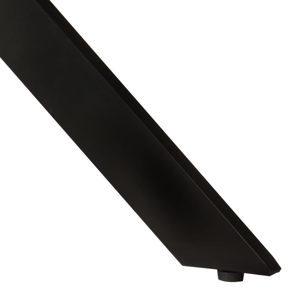 Ruokapöytä Ø110x78 cm kierrätetty täyspuu ja teräs - Sisustajankoti.fi