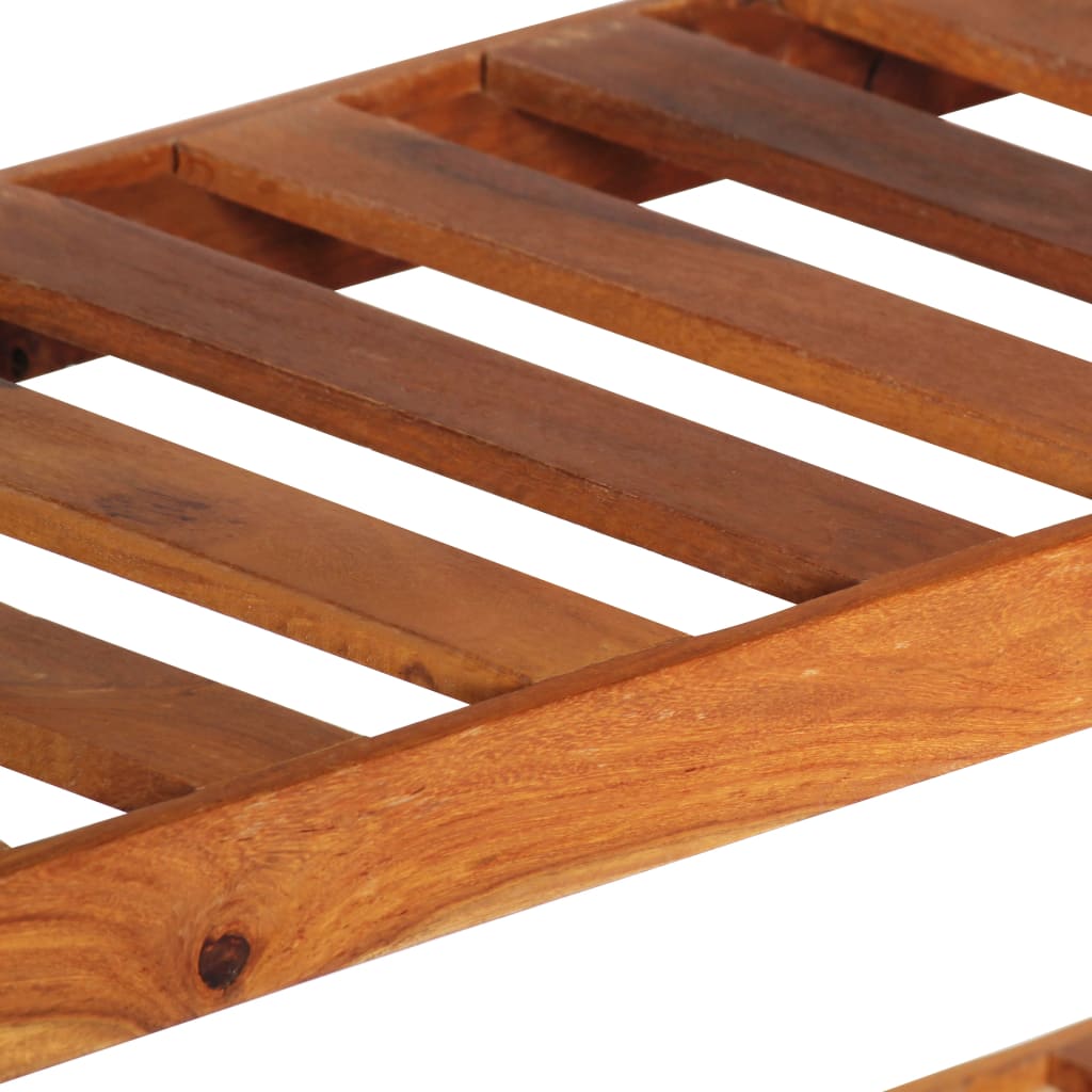 Senkki 3 laatikolla 110x30x80 cm täysi akasiapuu - Sisustajankoti.fi