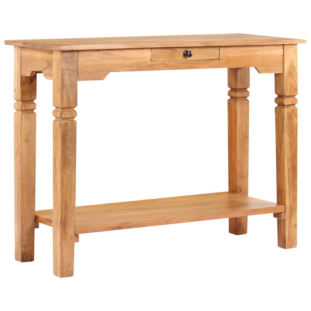 Konsolipöytä 100x40x76 cm täysi akaasiapuu - Sisustajankoti.fi