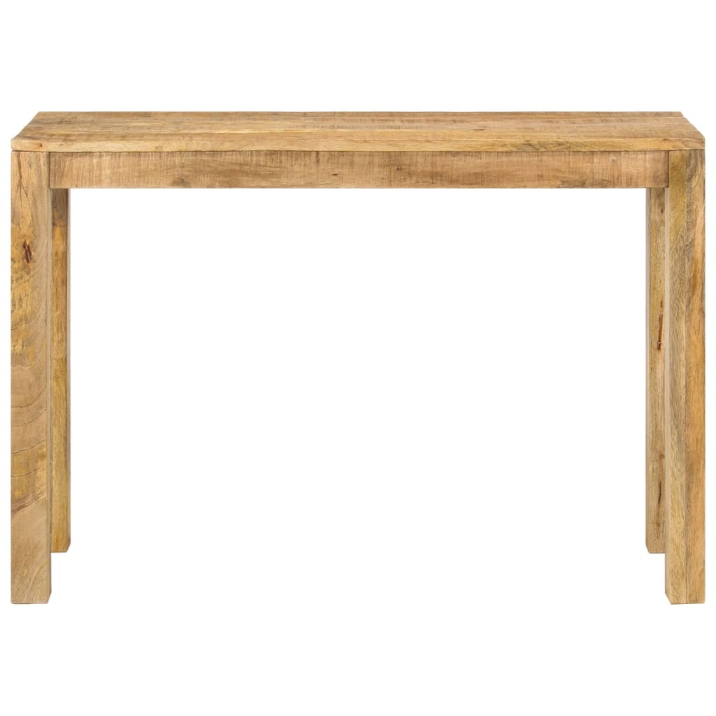 Konsolipöytä 110x35x76 cm karkea mangopuu - Sisustajankoti.fi