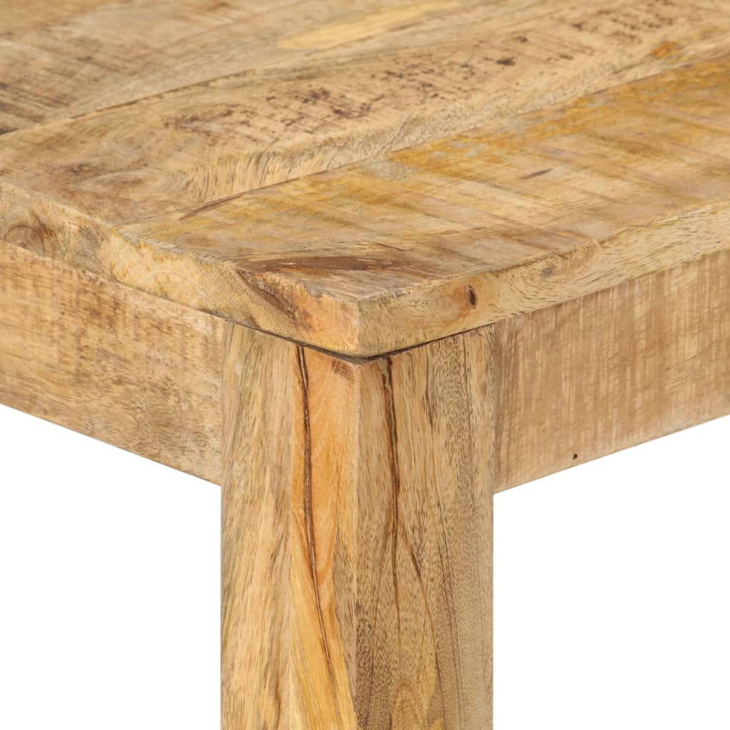 Konsolipöytä 110x35x76 cm karkea mangopuu - Sisustajankoti.fi