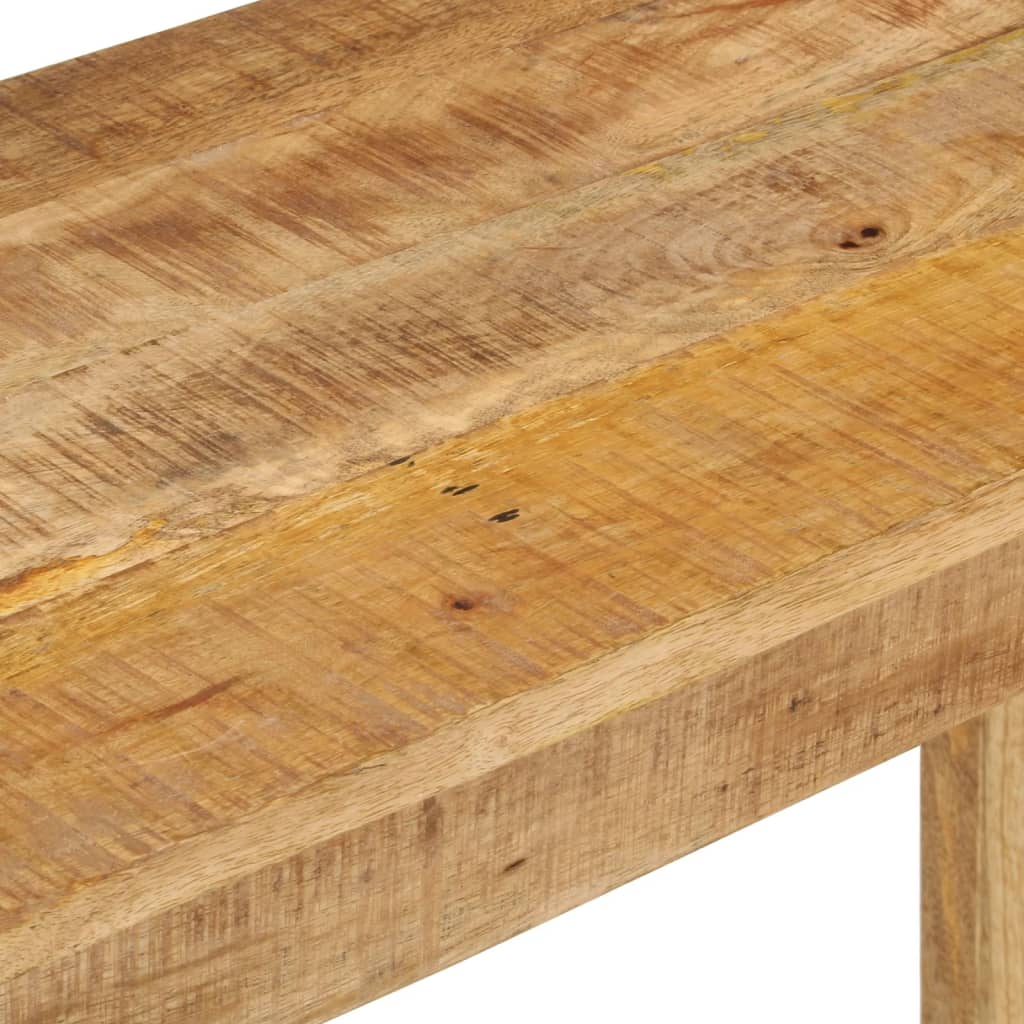 Konsolipöytä 110x35x76 cm karkea mangopuu - Sisustajankoti.fi