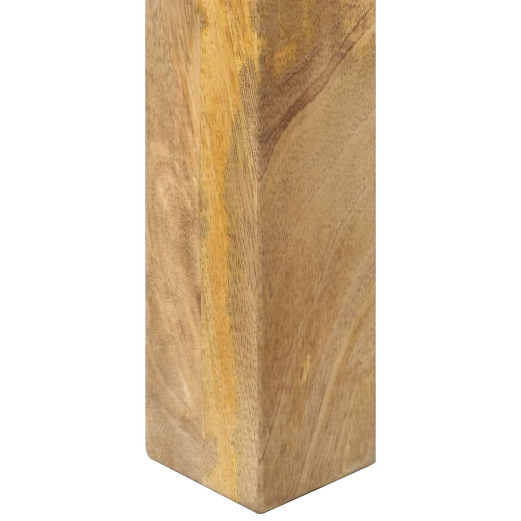Konsolipöytä 110x35x76 cm karkea mangopuu - Sisustajankoti.fi
