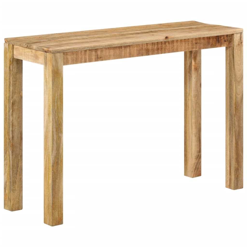 Konsolipöytä 110x35x76 cm karkea mangopuu - Sisustajankoti.fi
