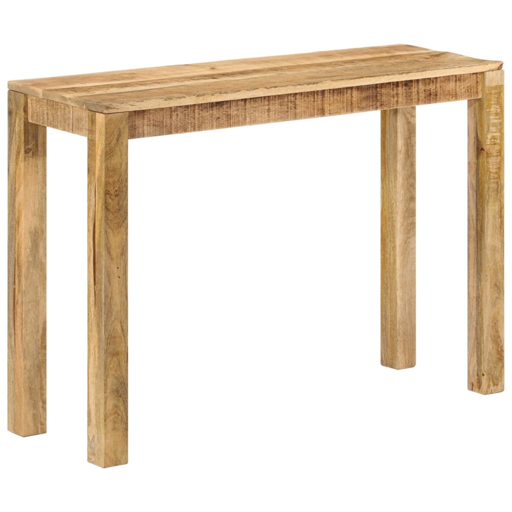 Konsolipöytä 110x35x76 cm karkea mangopuu - Sisustajankoti.fi