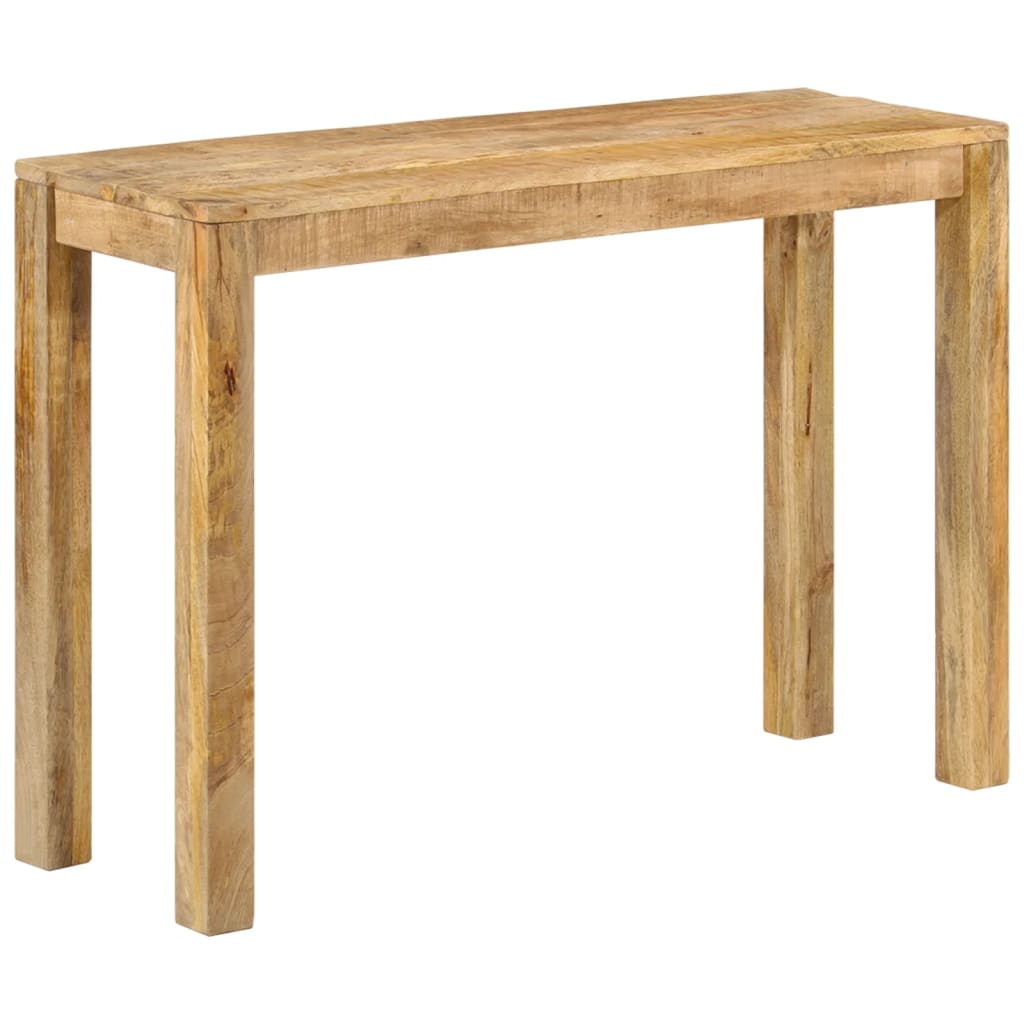 Konsolipöytä 110x35x76 cm karkea mangopuu - Sisustajankoti.fi