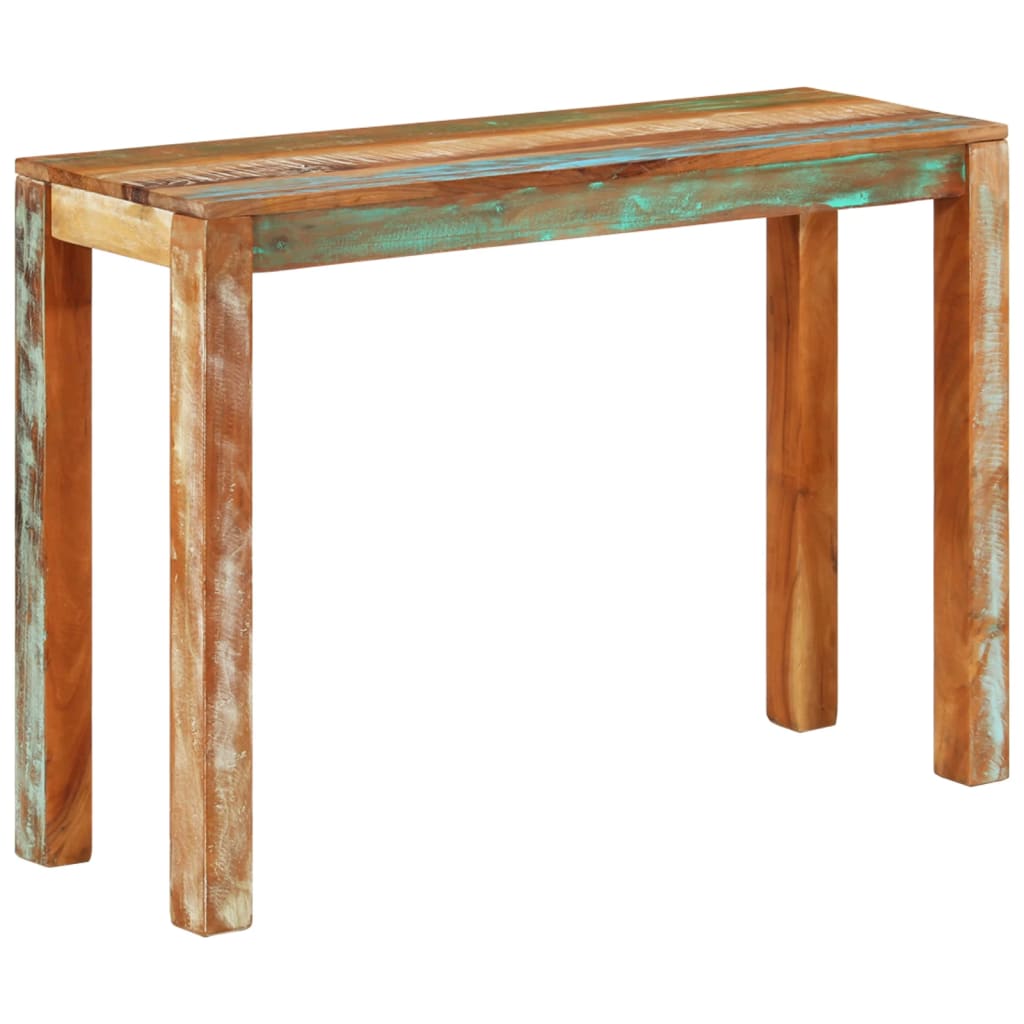 Konsolipöytä 110x35x76 cm täysi kierrätetty puu - Sisustajankoti.fi