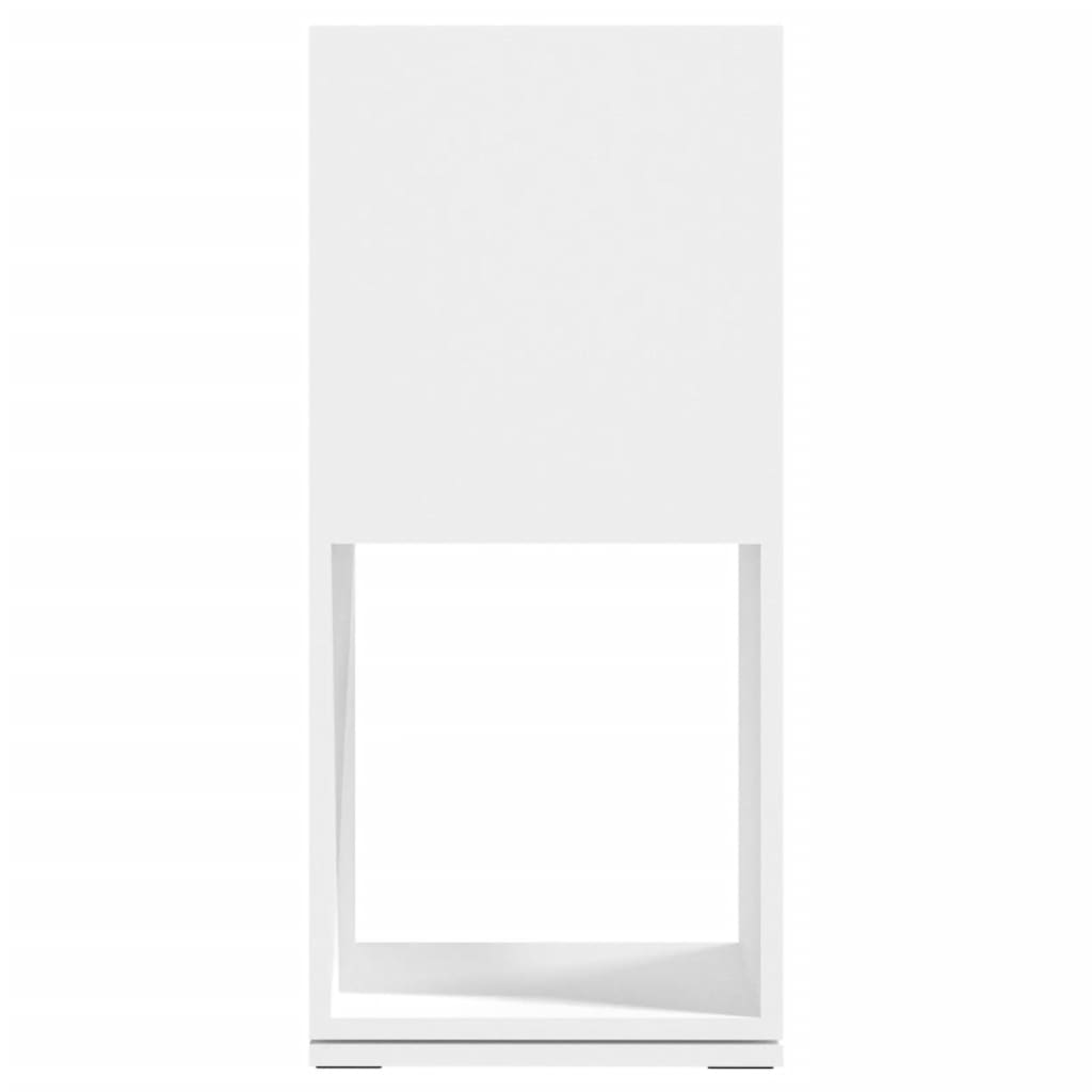 Pyörivä kaappi valkoinen 34,5x34,5x75,5 cm lastulevy - Sisustajankoti.fi