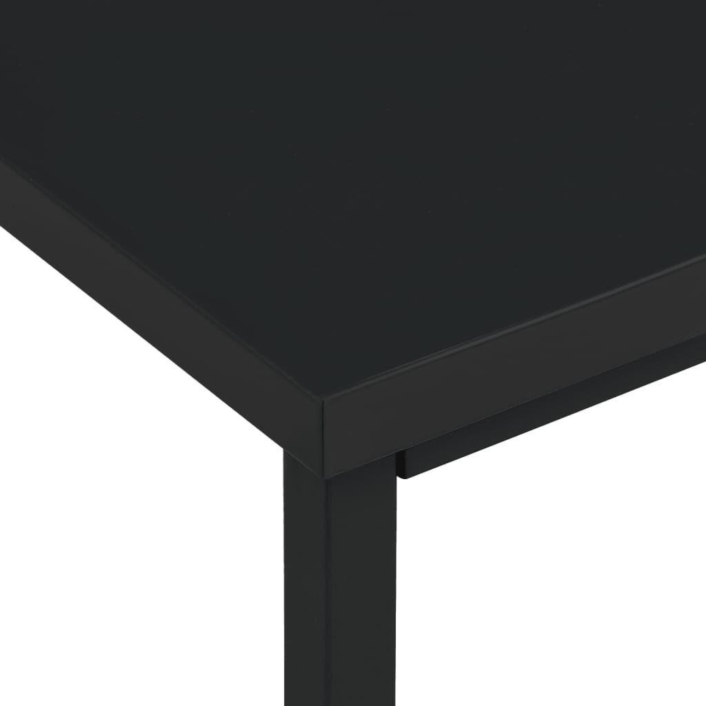 Teollinen työpöytä laatikoilla musta 105x52x75 cm teräs - Sisustajankoti.fi