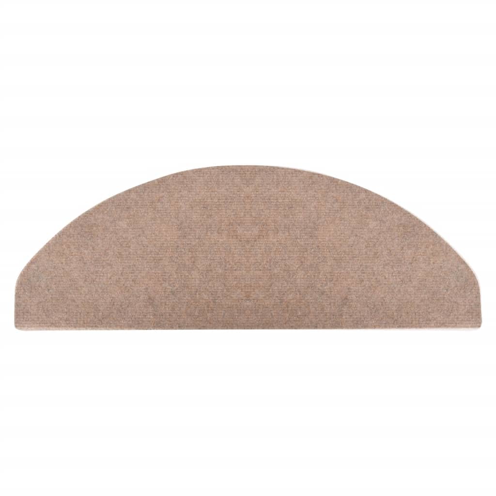 Itsekiinnittyvät porrasmatot 15 kpl 65x26 cm beige - Sisustajankoti.fi
