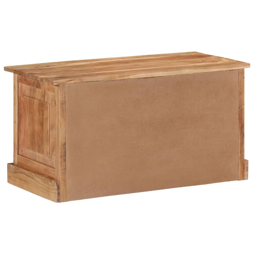 Kenkien säilytyspenkki 85x40x45 cm täysi akaasiapuu - Sisustajankoti.fi