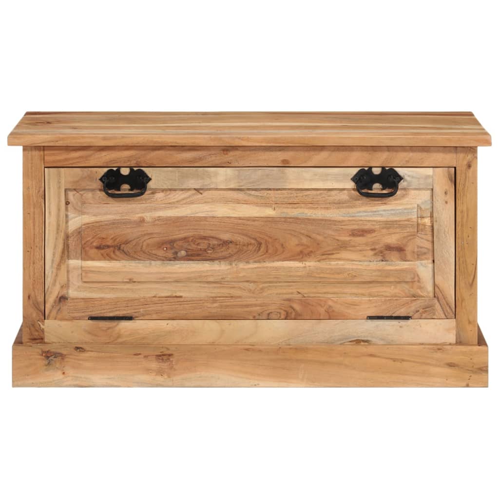 Kenkien säilytyspenkki 85x40x45 cm täysi akaasiapuu - Sisustajankoti.fi